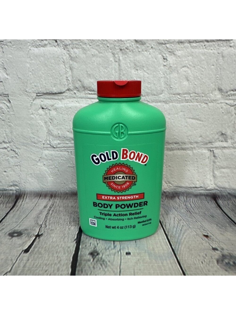 Gold Bond Medicated Extra Strength Body Powder with Triple Action Relief 4 Oz